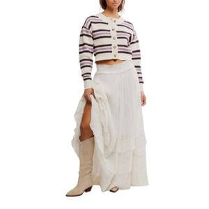 Free People Lila Stripe Cardi